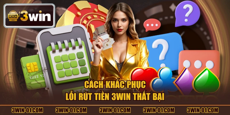 Cách khắc phục lỗi rút tiền 3win thất bại